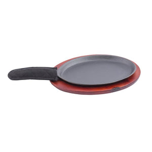 Tablecraft  Black  Cast Iron  Sizzle Platter Set  1 pk